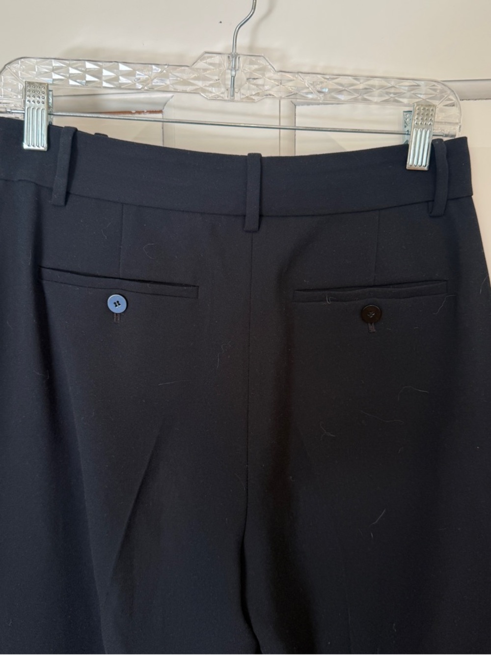 Theory Black Wide-Leg Pants - Picture 7 of 13